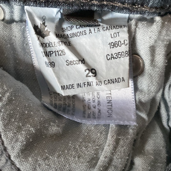 SECOND YOGA JEANS SIZE 29 - Picture 9 of 12